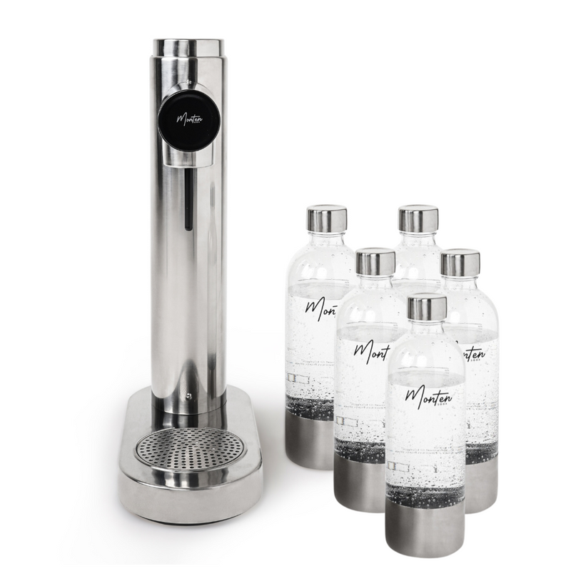 Polished Steel Soda Maker Polished Steel Soda Maker