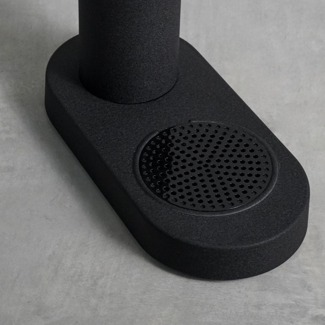 Monten Soda Maker Black Steel Premium Carbonation for Refreshment