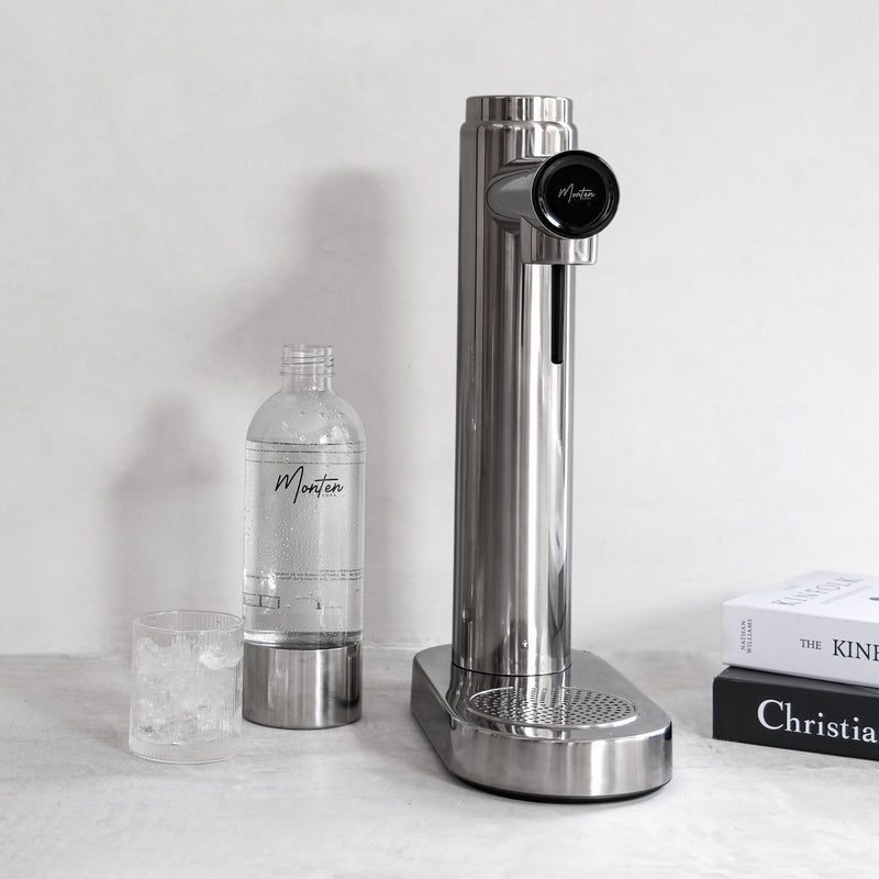 Polished Steel Soda Maker Polished Steel Soda Maker