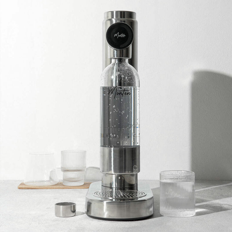 Polished Steel Soda Maker Polished Steel Soda Maker